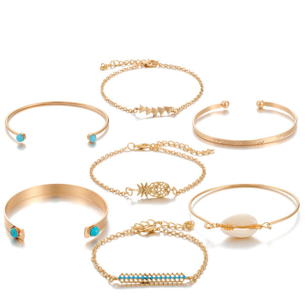 Spirited Bohemian Gold Color Bracelet