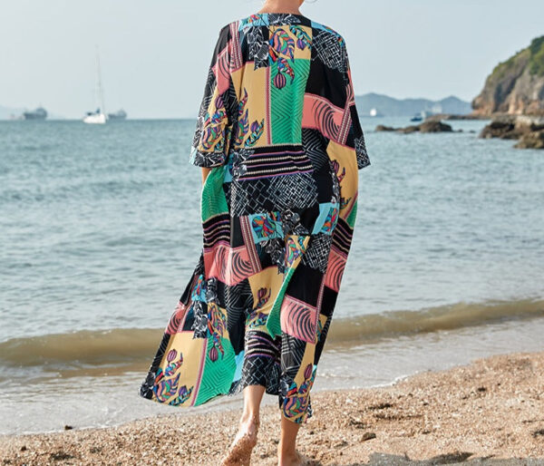 Ha1660c288cd841d3bc1af5c9b1b911f66 Wanderlust Boho Half Sleeve Kimono Beach Cover Up