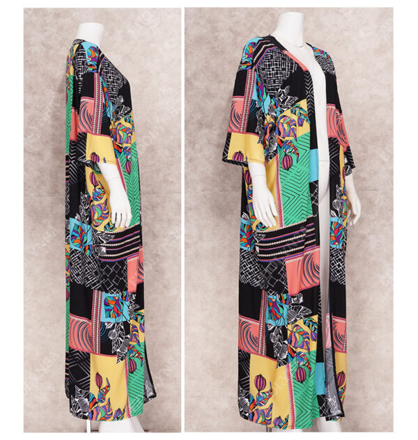 Ha2af12b57398409f8b2f2da0cb6af42dn Wanderlust Boho Half Sleeve Kimono Beach Cover Up