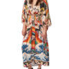 Ha3c30eda0d7a4f58b803e5415856b23eU Wanderlust Boho Half Sleeve Kimono Beach Cover Up