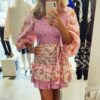 Pink Elegant Boho Dress