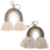 New Handmade Macrame Boho Tassel Keychain Bagcharm – Spirit & Rebel