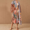 Hb224c77dfe044c50a2184f2278bdd79be Wanderlust Boho Half Sleeve Kimono Beach Cover Up