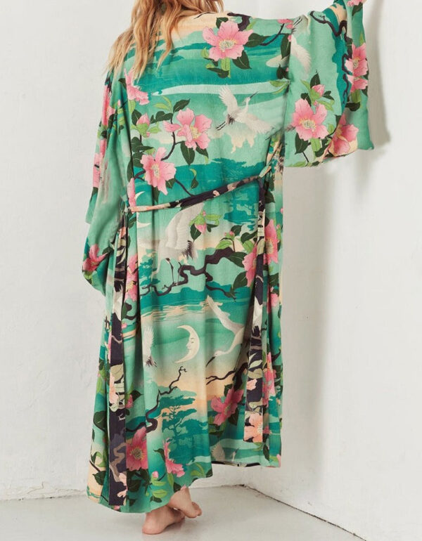 Hb2d2990f6d9442339f54a5a61dc1d12ab Wanderlust Boho Half Sleeve Kimono Beach Cover Up