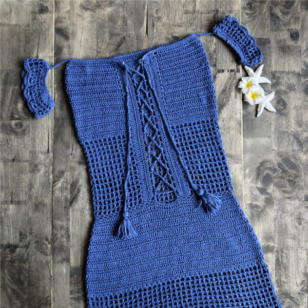 Boho Beach Goddess Crochet Dress – Spirit & Rebel