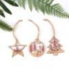 Hb568f20052854fbea4bee3c2452e9e94H Vintage Wooden Christmas Pendants Ornaments – Spirit & Rebel