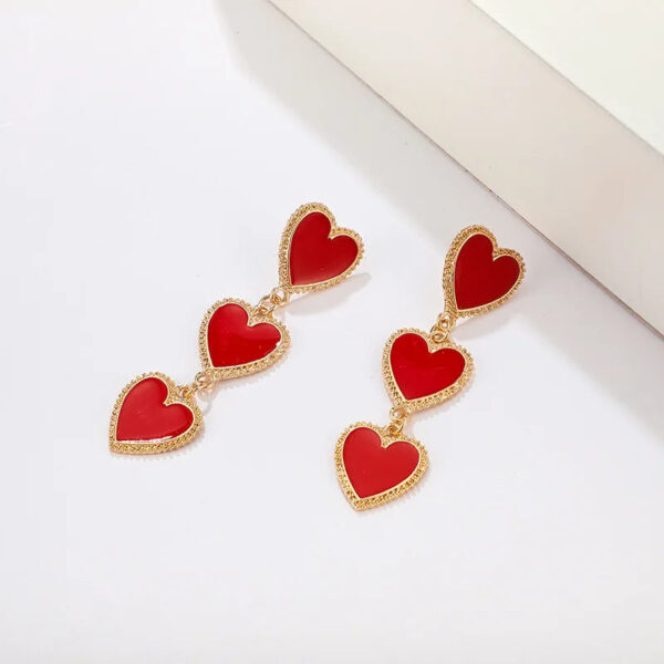 Hc17868ce64ee4b69a63276d78253b9a63 Three Hearts Love Boho Earrings – Spirit & Rebel