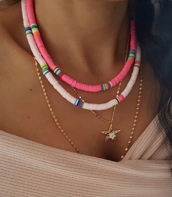 Spirit and Rebel Colorful Choker Necklace