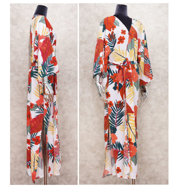 Hc23f4eb250db4056979f16236cd237551 Wanderlust Boho Half Sleeve Kimono Beach Cover Up