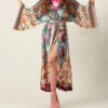 Hc91cf52f5d094b54b899430aa5c00e9ch Wanderlust Boho Half Sleeve Kimono Beach Cover Up