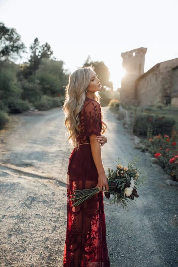 Hc928e5e3af8745cba044fc9fe973b4bcK Lace Goddess Boho Maxi Dress