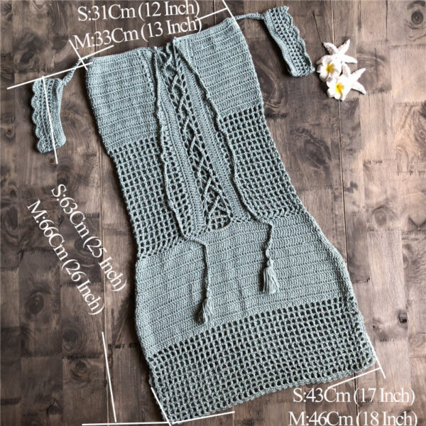 Boho Beach Goddess Crochet Dress – Spirit & Rebel