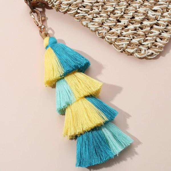 Hd50ccd1dbf8240ee9f3a9aca3c170350i Premium Boho Tassel Keychain