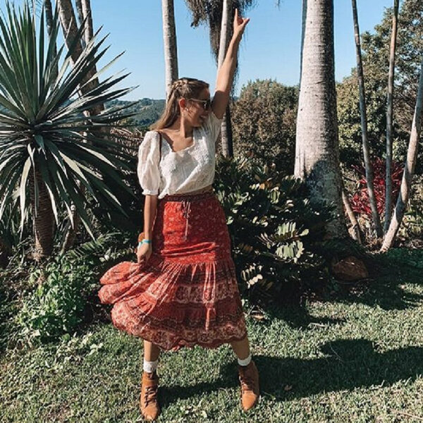 Hd88d01db678e4a6eb5d02ad27c0e99f0M Radiant Soul Red Boho Maxi Skirt – Spirit & Rebel