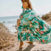 Hd979885e83014354be9f61275c3fc4f2k Wanderlust Boho Half Sleeve Kimono Beach Cover Up