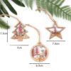 Hd9a75a715c6d4cdc87a998d4ef9e4474x Vintage Wooden Christmas Pendants Ornaments – Spirit & Rebel