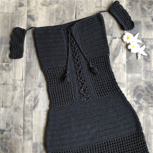 Boho Beach Goddess Crochet Dress – Spirit & Rebel