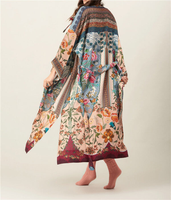He3dade2586624a3f8dac2177ed86db4co Wanderlust Boho Half Sleeve Kimono Beach Cover Up