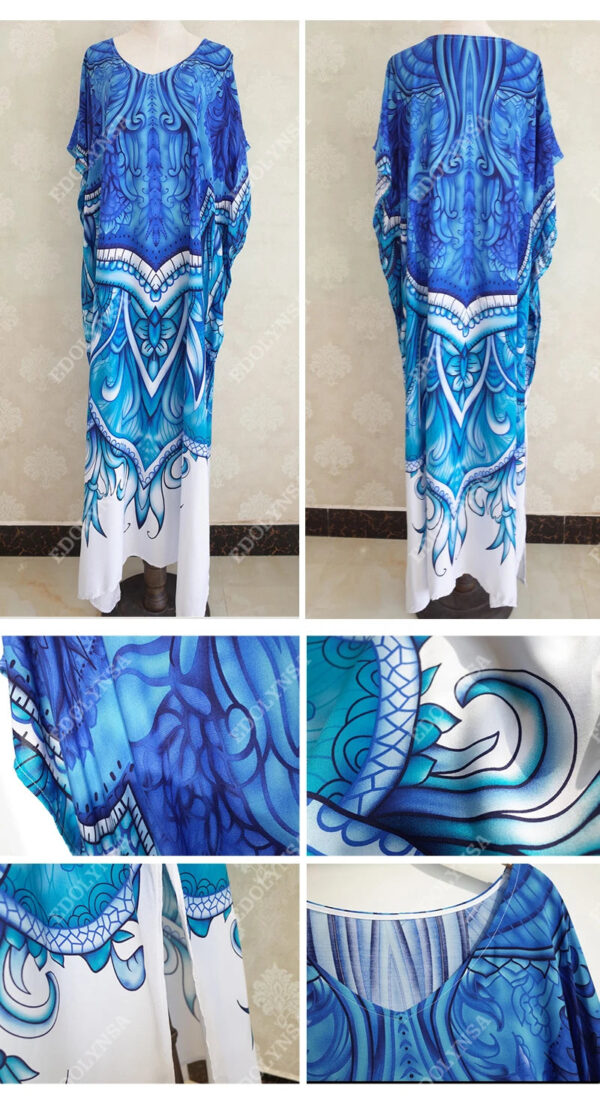 He54f314c8dcb44c9a727448fa9619eabe Ethereal Breeze Boho Chic Embroidered Maxi Dress Kaftan