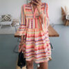 He76f2474831e46b3b904c912d8a0063f1_0bcfea18-f82c-4d6a-a8f7-40d08401585b Spirit and Rebel Rose Pink Summer Boho Dress Coral