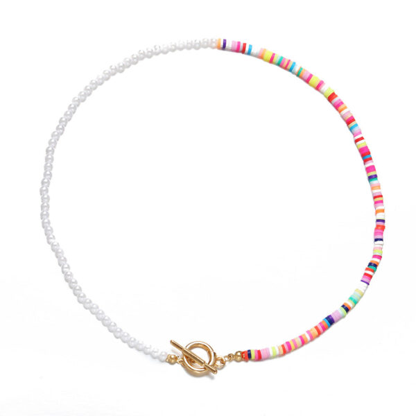 Hed55a7300ee94db882eb512b566a935bi Bohemian Shell Choker Necklace