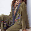 Hf336a646c12b45bd853b03ec7e9afa5dB Wanderlust Boho Half Sleeve Kimono Beach Cover Up