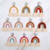 New Handmade Macrame Boho Tassel Keychain Bagcharm – Spirit & Rebel