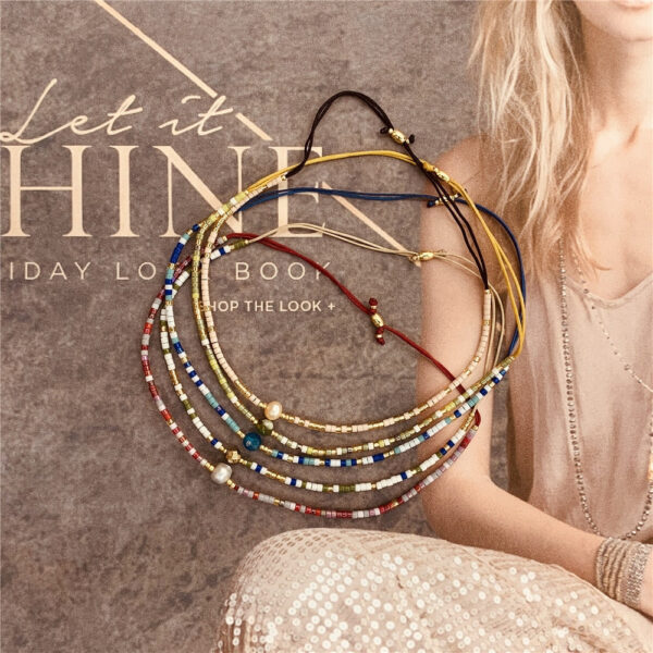 Spirit and Rebel Beaded Boho Bracelet