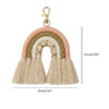 New Handmade Macrame Boho Tassel Keychain Bagcharm – Spirit & Rebel