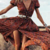 S04635640118445d8870fdfe61675010bC Anything is Possible Boho Hippie Dress