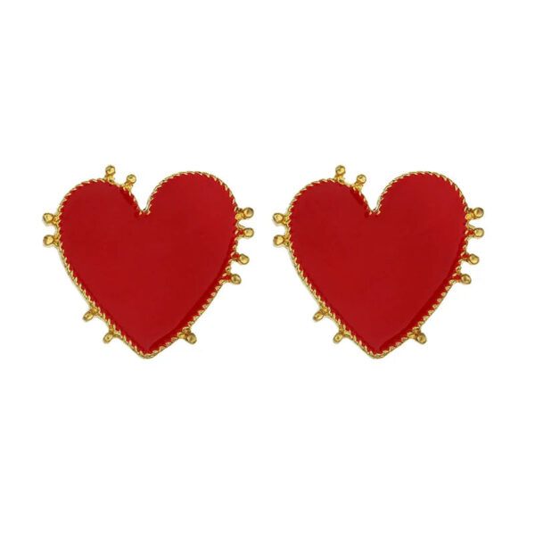 S065a3259133b43dea35f929bf77c36a81 Three Hearts Love Boho Earrings – Spirit & Rebel