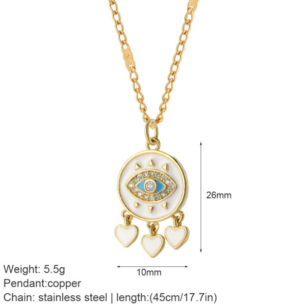 Enchanting Evil Eye Boho Necklace