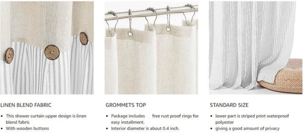 Farmhouse Dreams Boho Shower Curtain