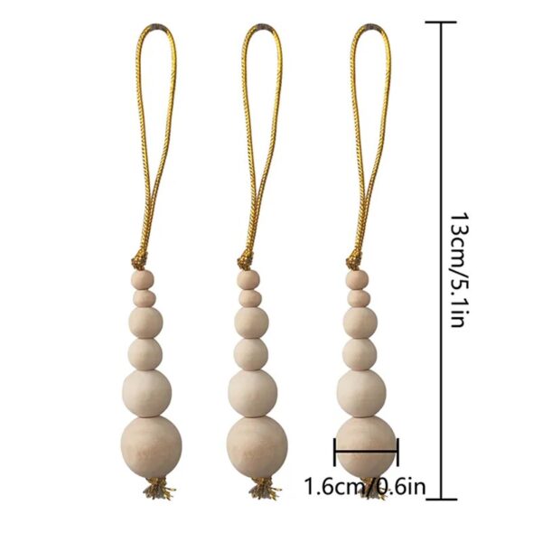 S1a426dc96d084807a23df89c88fe4969I Bohemian Wooden Beads String Christmas Pendants