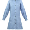 Denim Dream Long Sleeve Boho Dress