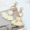 Boho Tassel Bag Charm Key Chain