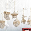 S2171c17b42c349c2955a2843d4bbb9d3C Enchanting 3-Piece Boho Christmas Wooden Pendants Set