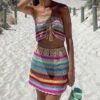 Blissful Beach Boho Crochet Beach Cover Top Skirt – Spirit & Rebel