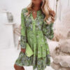 S26655a836f8b4c7ea00d603221030b38S Spirit and Rebel Boho Ruffle Long Sleeve Loose Dress