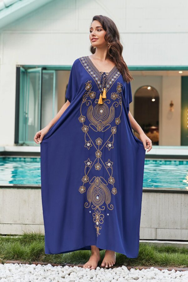 S28053aa77d10410d881f5ab4fb6f2e89m Sunset Serenity Embroidered Boho Maxi Bliss Dress