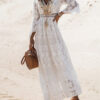 S35fc6a526b68444d808db5c16a670c12L Boho Spirit White Maxi Dress