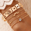 Spirited Bohemian Gold Color Bracelet