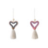 S4406c064f49041cb8e4bd865a127034aY Bohemian Heart-Shaped Handmade Pendant