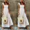 S4878652e627641ddbeb611a896d7774du Coastal Plaid Boho Maxi Dress – Spirit & Rebel