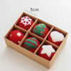 S4e9cd9df50fe42569011ccef0dc91520G Amazing Wool Felt Christmas Decorations Set