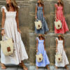 S4f8589f3a9604a0da8c3f76631ac3308O Coastal Plaid Boho Maxi Dress – Spirit & Rebel