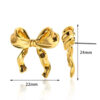 S50ae980a98a443819fb3dadebf89df1e1 Boho Bow Gold Color Earrings – Spirit & Rebel