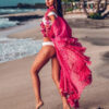 S528cac33beec44bc83c3ce858bd0c185q Wanderlust Boho Half Sleeve Kimono Beach Cover Up