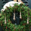S540faf8539a049b99a3c38cdf67269beC Bohemian Wooden Bead Pendant Christmas Decorations