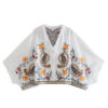 Free Your Mind Embroidered Boho Skirt and Top 2 Piece Set
